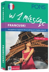 Francuski w 1 miesiąc - okładka podręcznika