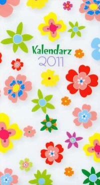 Kalendarz 2011 A6 900 kieszonkowy - okładka książki