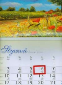 Kalendarz 2011 KJ03 Dróżka jednodzielny - okładka książki