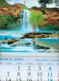 Kalendarz 2011 KT05 Kaskada trójdzielny - okładka książki