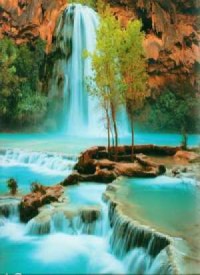 Kalendarz 2011 RW08 Wodospady - okładka książki