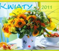 Kalendarz 2011 WL02 Kwiaty rodzinny - okładka książki