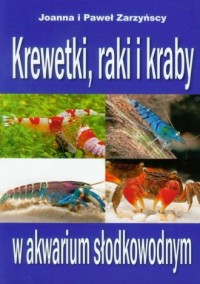 Krewetki, raki i kraby w akwarium - okładka książki