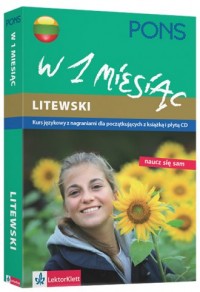 Litewski w 1 miesiąc - okładka podręcznika