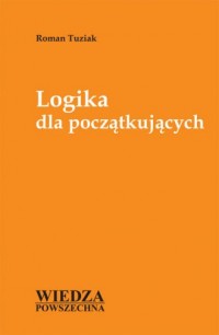 Logika dla początkujących - okładka książki