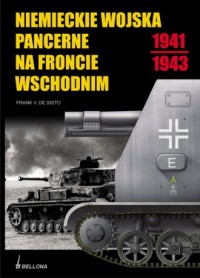 Niemieckie wojska pancerne na froncie - okładka książki
