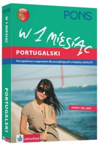 Portugalski w 1 miesiąc - okładka podręcznika