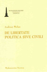 De libertate politica sive civili - okładka książki
