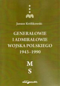 Generałowie i admirałowie Wojska - okładka książki