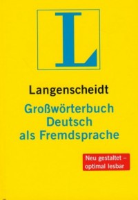 Grosswoerterbuch Deutsch als Fremdsprache - okładka książki