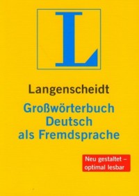 Grosswoerterbuch Deutsch als Fremdsprache - okładka książki