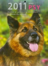 Kalendarz 2011 Psy D8 - okładka książki