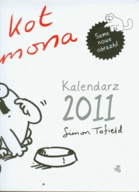 Kot Simona. Kalendarz 2011 - okładka książki