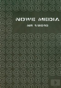 Nowe media 1/2010 - okładka książki