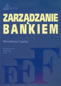 Zarządzanie bankiem - okładka książki