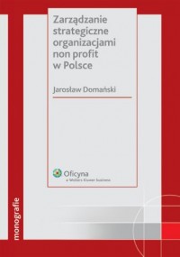 Zarządzanie strategiczne organizacjami - okładka książki