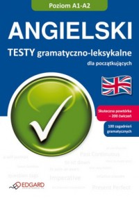 Angielski. Testy gramatyczno-leksykalne - okładka podręcznika