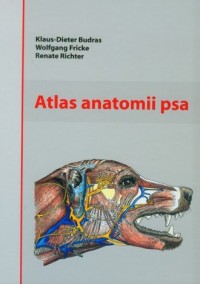 Atlas anatomii psa - okładka książki