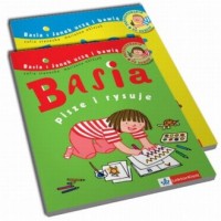 Basia pisze i rysuje / Janek pisze - okładka książki