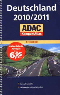 Deutschland 2010 2011. ADAC KompactAtlas - okładka książki