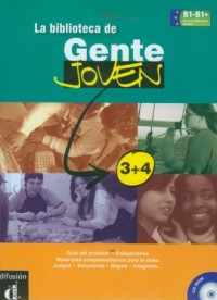 Gente Joven 3+4. B1-B1+. Biblioteca - okładka podręcznika