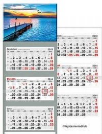 Kalendarz 2014. Mazury - okładka książki