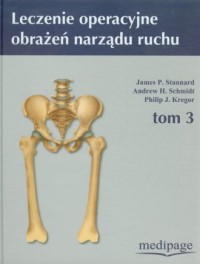 Leczenie operacyjne obrażeń ruchu. - okładka książki