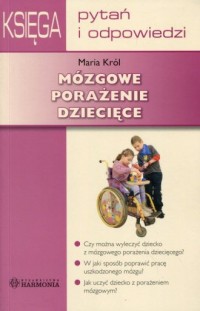 Mózgowe porażenie dziecięce - okładka książki