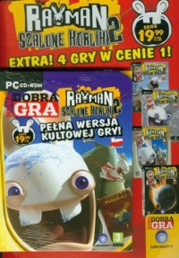 Rayman Szalone kórliki 2 - okładka książki