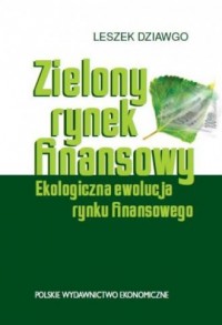 Zielony rynek finansowy - okładka książki