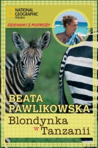 Blondynka w Tanzanii - okładka książki