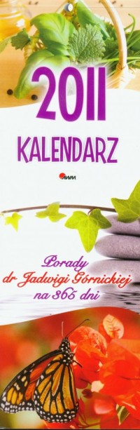 Kalendarz 2011 Porady dr Jadwigi - okładka książki