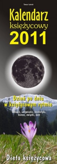 Kalendarz księżycowy 2011 Dzień - okładka książki