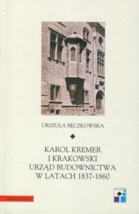 Karol Kremer i krakowski urząd - okładka książki