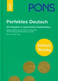 Pons. Perfektes Deutsch band 3 - okładka podręcznika