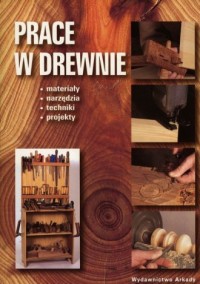 Prace w drewnie - okładka książki