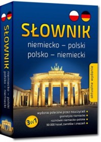 Słownik niemiecko-polski polsko-niemiecki. - okładka podręcznika