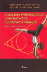 Ćwiczenia zwinnościowo-akrobatyczne - okładka książki