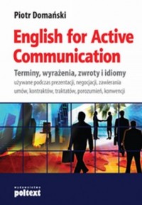 English for Active Communication - okładka podręcznika