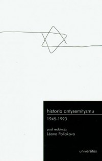 Historia antysemityzmu 1945-1993 - okładka książki