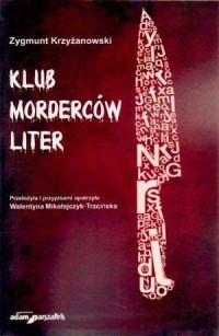 Klub Morderców Liter - okładka książki