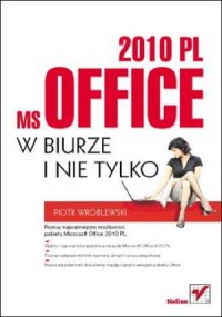 MS Office 2010 PL w biurze i nie - okładka książki