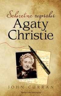 Sekretne zapiski Agaty Christie - okładka książki