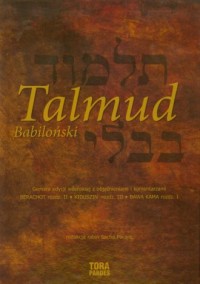 Talmud Babiloński (+ CD) - okładka książki