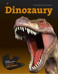 Dinozaury. Encyklopedia ilustrowana - okładka książki