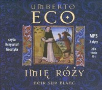 Imię Róży (CD) - pudełko audiobooku