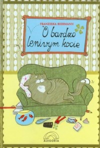 O bardzo leniwym kocie - okładka książki