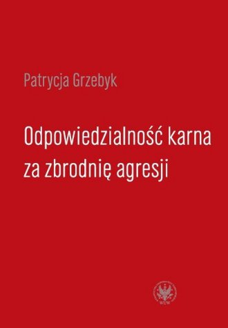 powiększ Odpowiedzialność karna za zbrodnię - okładka książki