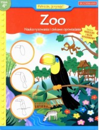 Zoo. Nauka rysowania i ciekawe - okładka książki
