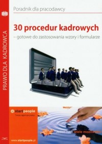 30 procedur kadrowych - okładka książki